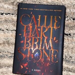 Brimstone Novel - Black Cover